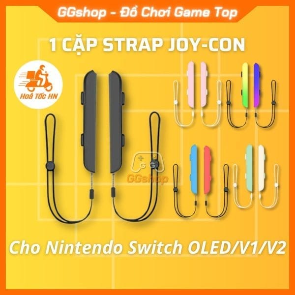 Strap Joycon cho Nintendo Switch (1 cặp)