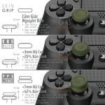 Núm Bọc Analog Skull & Co Cho Tay Cầm PS5/PS4/Switch Pro