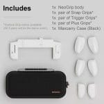 Bộ ốp lưng NeoGrip và Maxcarry Case hãng Skull & Co cho Nintendo Switch