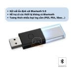 USB Receiver Bluetooth 5.0 kết nối tay cầm PS5, PS4, Xbox với Nintendo Switch và PC chính hãng DOBE