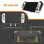 Ốp Grip Tay cầm cho Nintendo Switch OLED dùng được với Dock