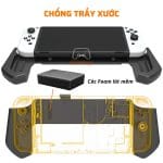 Ốp Grip Tay cầm cho Nintendo Switch OLED dùng được với Dock