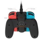 Grip sạc Joycon kèm Pin 2000mAh cho Nintendo Switch chính hãng DOBE