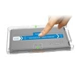 Bộ 2 Kính Cường Lực kèm Khung dán cho Nintendo Switch OLED chính hãng DOBE