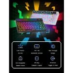 [BH 18 Tháng] Bàn Phím Machenike KT84 Hot-swap LED RGB