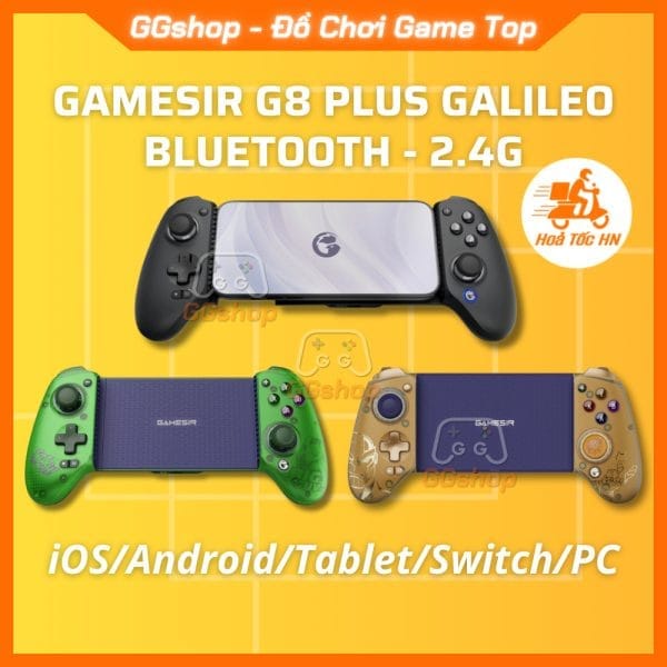 Tay Cầm GameSir G8 Plus Galileo Chơi Game Đa Nền Tảng