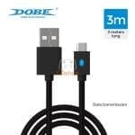 Cáp sạc nhanh USB Type C cho tay cầm PS5/XBOX/NS/Điện thoại (có truyền data)