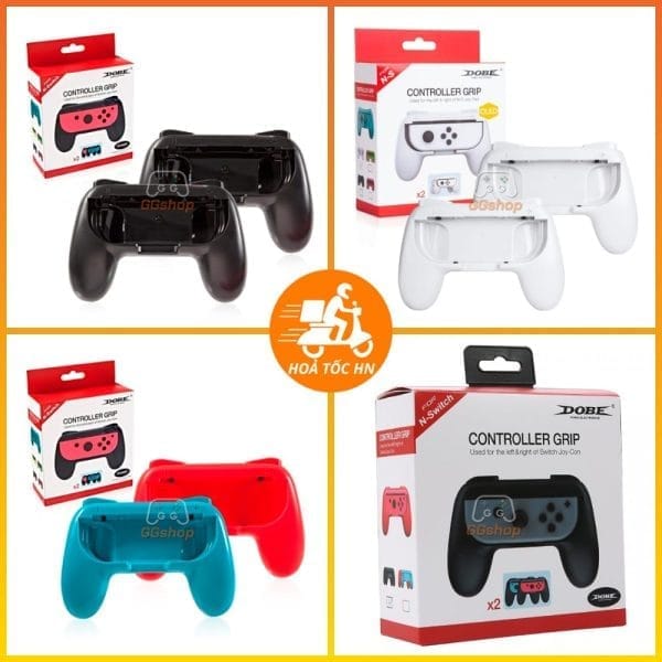 Bộ phụ kiện 1 cặp Hand Grips cho Joycon Nintendo Switch