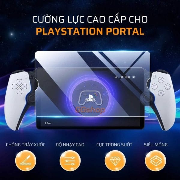 Kính Cường Lực Cao Cấp cho Playstation Portal PS Portal