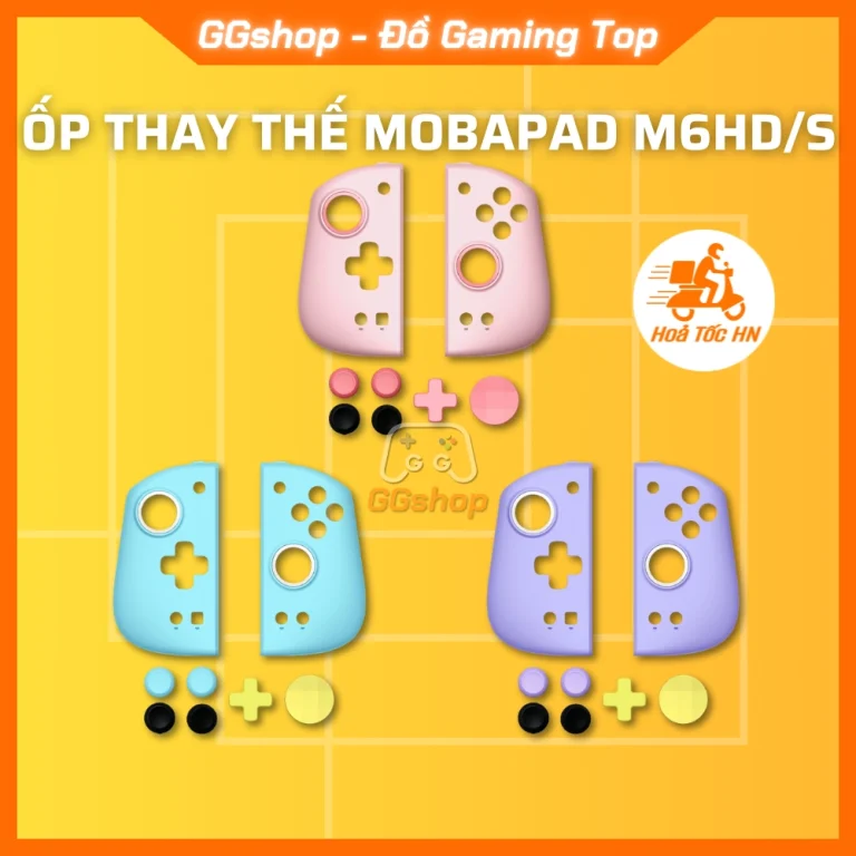 Bộ Ốp và Nút Thay Thế cho Tay Cầm MOBAPAD M6HD/M6S