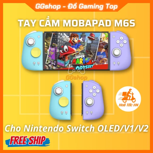 Tay cầm MOBAPAD M6S cho Nintendo Switch OLED/V1/V2