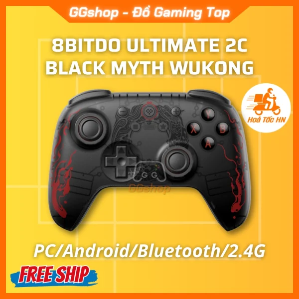 Tay Cầm 8BitDo Ultimate 2C Black Myth: Wukong