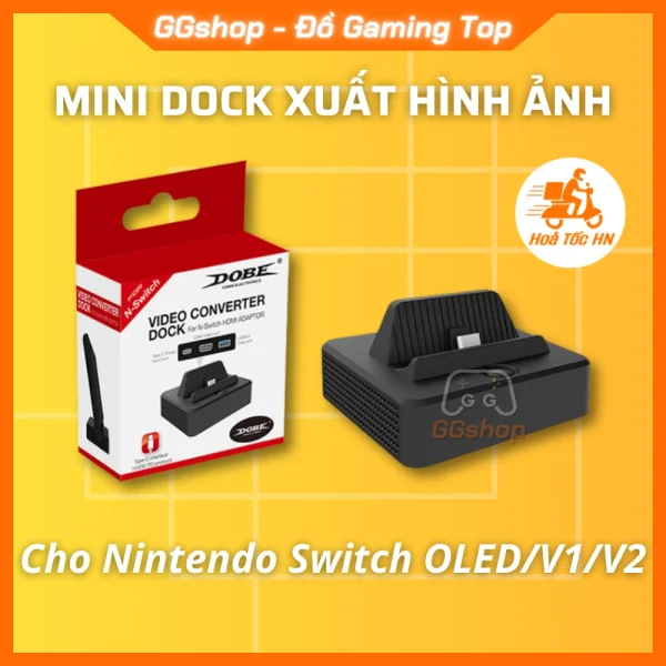 Mini Dock cho Nintendo Switch chính hãng DOBE