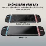 Bộ 2 Kính Cường Lực Cao Cấp Cho Nintendo Switch 2 Kèm Khung Dán Skull & Co