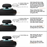 Bộ Núm Bọc Analog Savage Raven by Skull & Co Cho Nintendo Switch 2