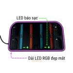 Dock Sạc Joycon HBS LED RGB Cho Nintendo Switch 2