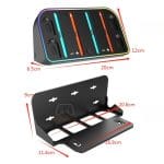 Dock Sạc Joycon HBS LED RGB Cho Nintendo Switch 2
