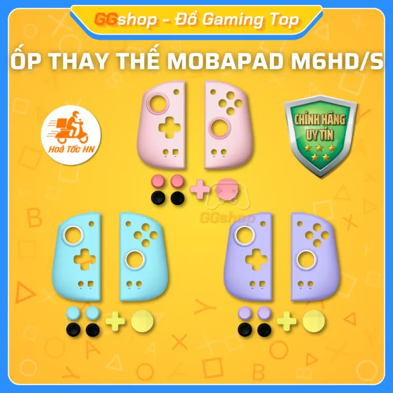 Bộ Ốp và Nút Thay Thế cho Tay Cầm MOBAPAD M6HD/M6S