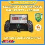 Tay Cầm Eggshell Controller 3 Tích Hợp Dock HDMI Cho Nintendo Switch OLED/V1/V2 Chính Hãng DOBE