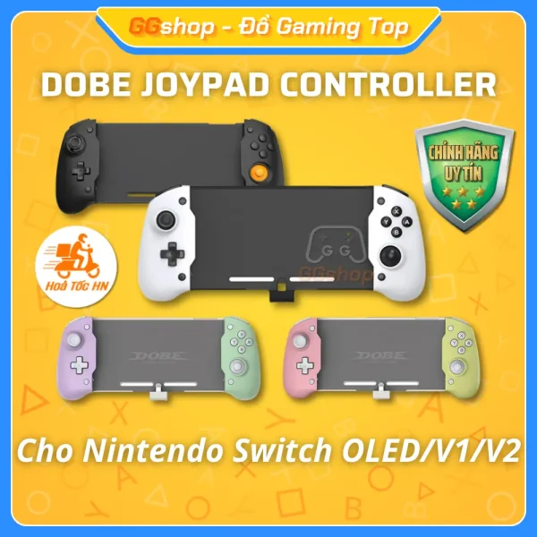 Bộ tay cầm TNS-1125 Joypad và Túi đựng cho Nintendo Switch chính hãng DOBE