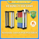 Kệ đựng 23 Đĩa game kèm Móc treo Phụ kiện cho PS5/PS4/XBOX/Nintendo Switch chính hãng DOBE