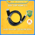 Dây cáp HDMI 2.1 hỗ trợ xuất hình 4K/120Hz 8K/60Hz cho PS5/XBOX Series X