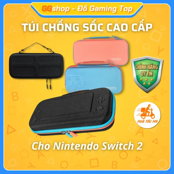 Túi Đựng Chống Sốc Cao Cấp Cho Nintendo Switch 2