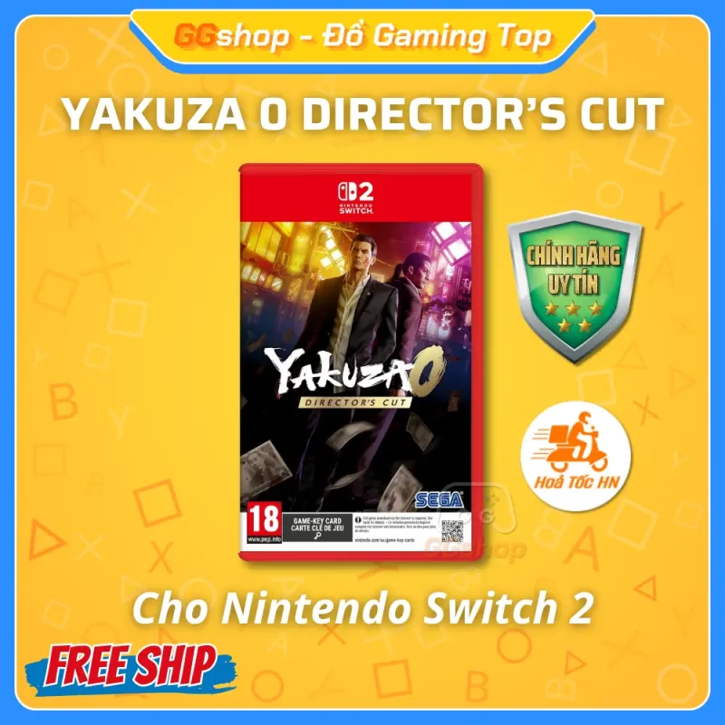 Băng Game Yakuza 0 Director’s Cut Cho Nintendo Switch 2