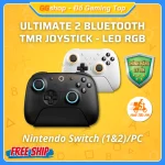 Tay Cầm 8BitDo Ultimate 2 Bluetooth TMR Cho Nintendo Switch/PC Kèm Dock Sạc