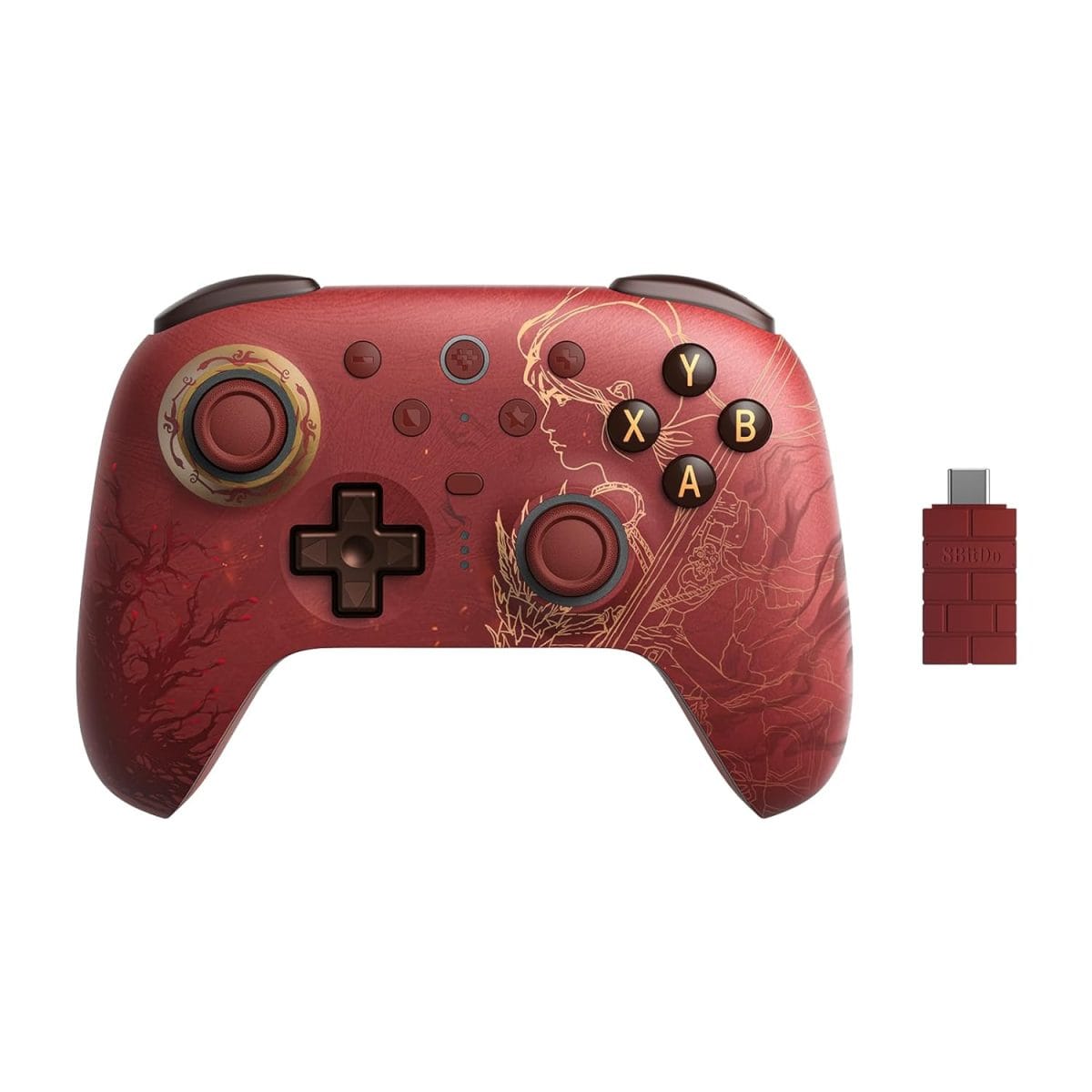 Tay Cầm 8BitDo Ultimate 2 Wuchang Wireless TMR Kèm Dock Sạc Cho PC/Android