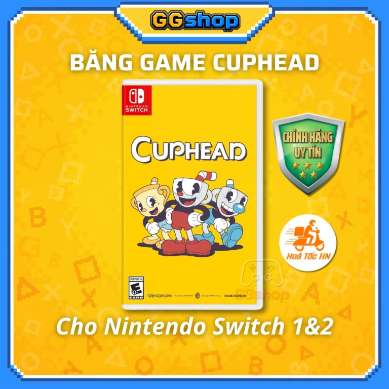 Băng Game CUPHEAD Cho Nintendo Switch 1&2