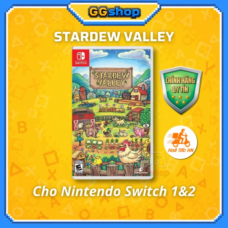 Băng Game Stardew Valley Cho Nintendo Switch 1&2