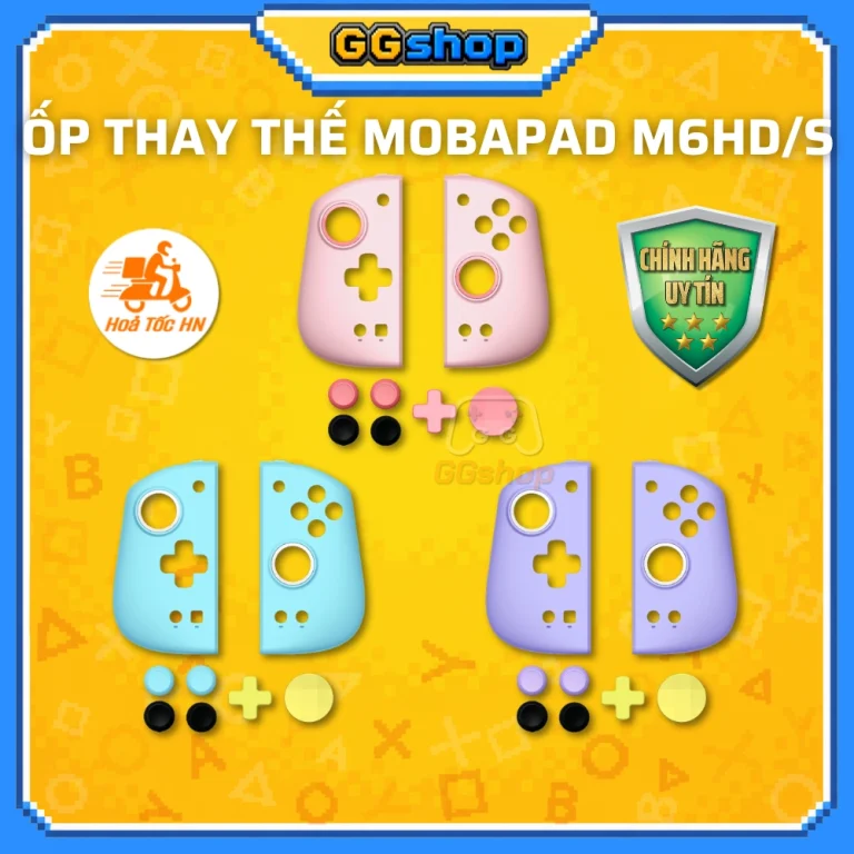 Bộ Ốp và Nút Thay Thế cho Tay Cầm MOBAPAD M6HD/M6S