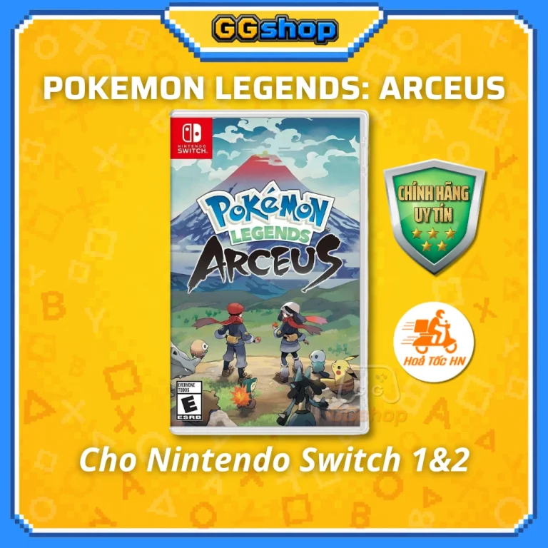 Băng Game Pokemon Legends: Arceus Cho Nintendo Switch 1&2
