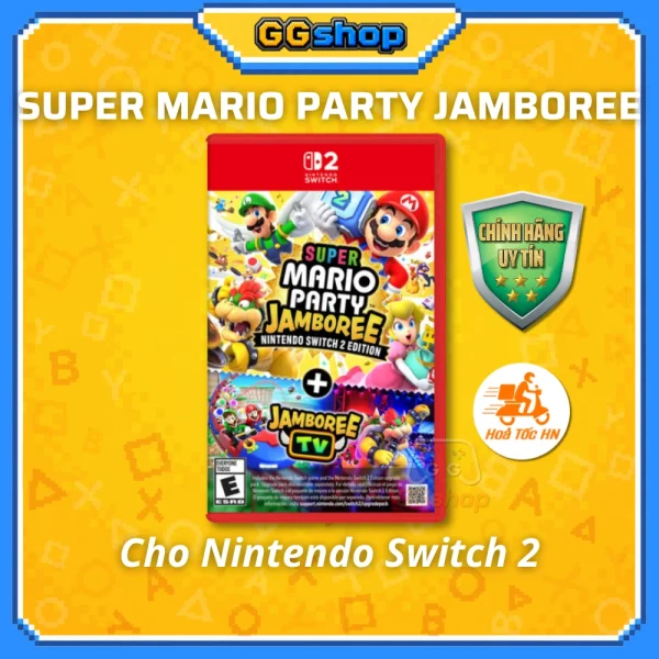 Băng Game Super Mario Party Jamboree + Jamboree TV Cho Nintendo Switch 2
