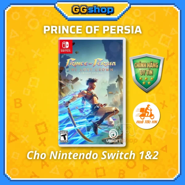 Băng Game Prince of Persia The Lost Crown Cho Nintendo Switch 1&2