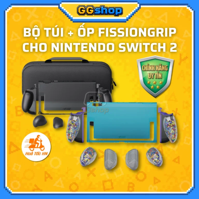 Bộ Ốp Lưng FissionGrip Savage Raven Skull & Co Cho Nintendo Switch 2