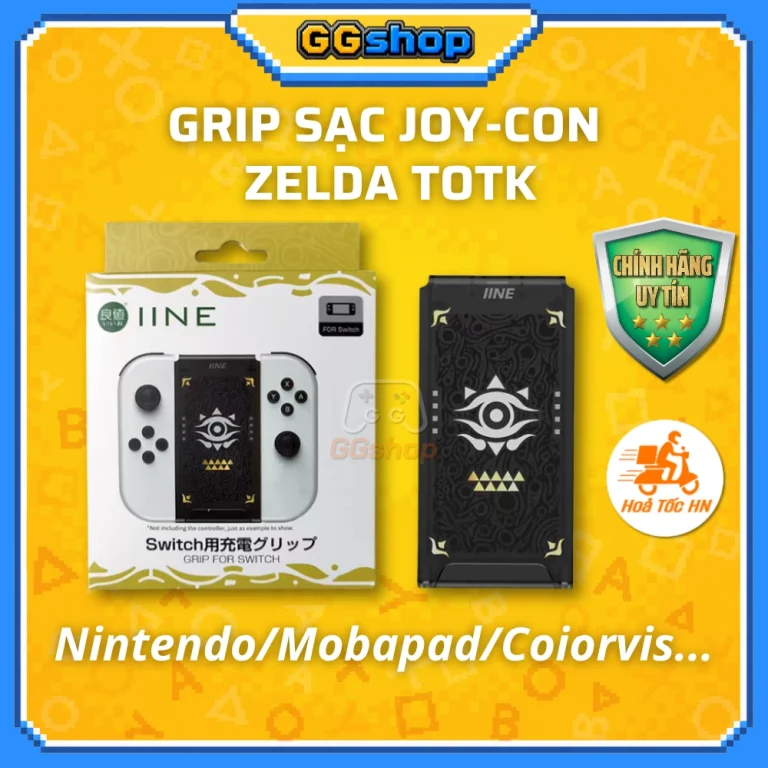 Grip Sạc Joycon IINE Nintendo Switch The Legend of Zelda TOTK