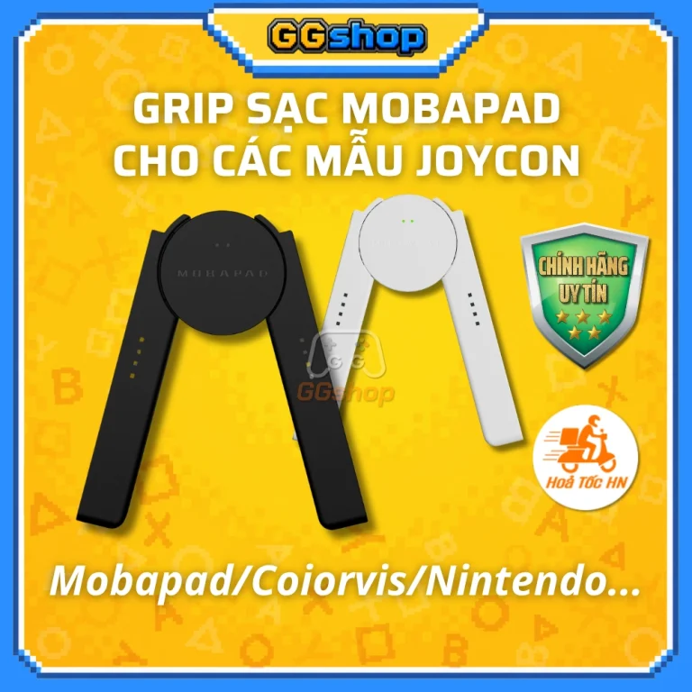 Grip Sạc Joycon Mobapad/Coiorvis/Nintendo Switch/IINE…
