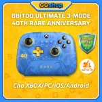 Tay Cầm 8BitDo Ultimate Rare 40th Anniversary Wireless Kèm Dock Sạc Cho Xbox/PC/iOS/Android