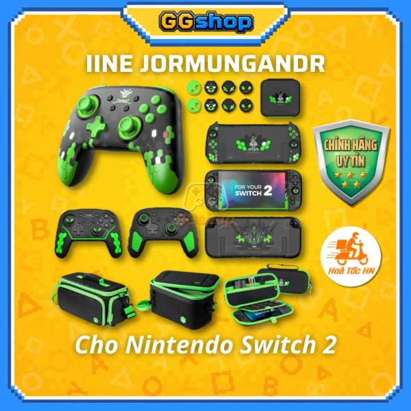 Bộ Phụ Kiện Pokemon Z-A IINE Jormungandr Cho Nintendo Switch 2
