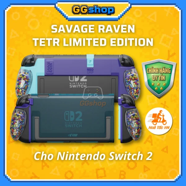Bộ Ốp Lưng Savage Raven TETR Limited Edition Cho Nintendo Switch 2