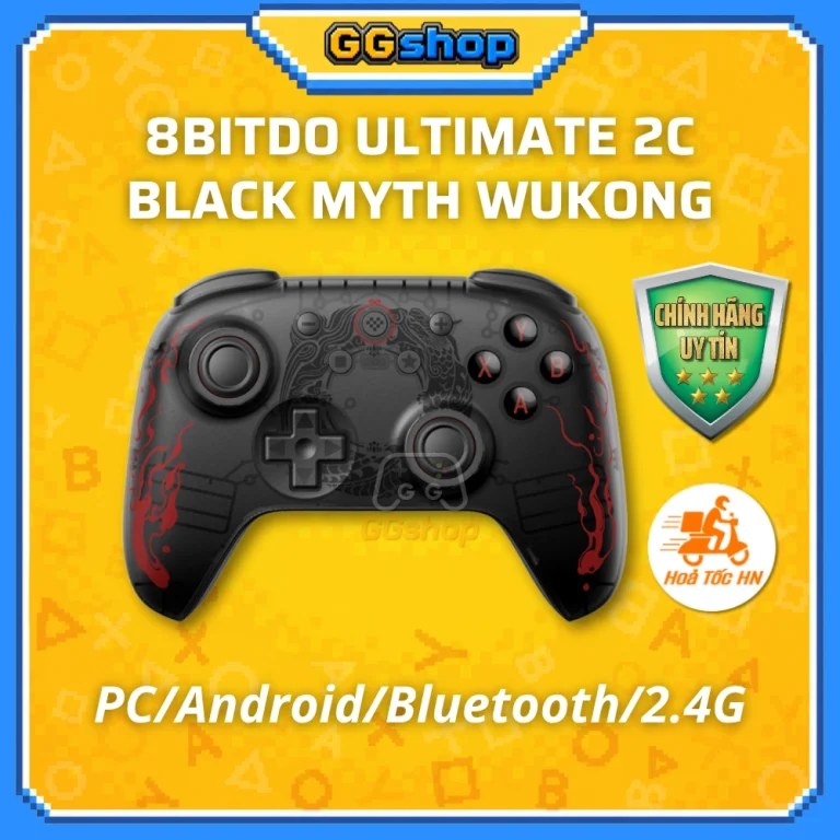 Tay Cầm 8BitDo Ultimate 2C Black Myth: Wukong