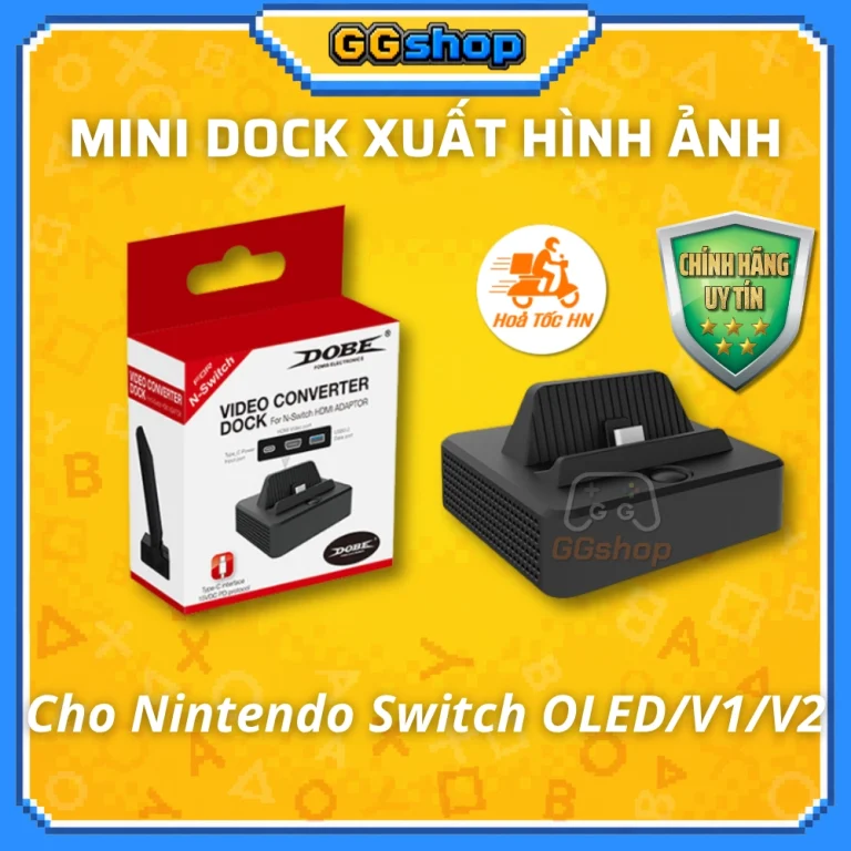 Mini Dock cho Nintendo Switch chính hãng DOBE