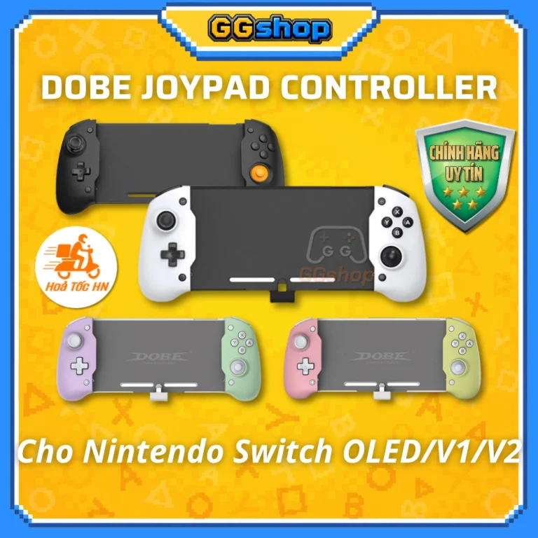 Bộ tay cầm TNS-1125 Joypad và Túi đựng cho Nintendo Switch chính hãng DOBE
