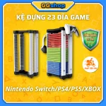 Kệ đựng 23 Đĩa game kèm Móc treo Phụ kiện cho PS5/PS4/XBOX/Nintendo Switch chính hãng DOBE
