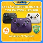 Tay Cầm 8BitDo Ultimate 2 Wireless TMR 2.4G/Bluetooth Cho PC/Android Kèm Dock Sạc