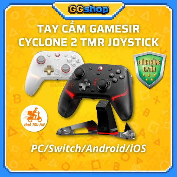 Tay Cầm GameSir Cyclone 2 TMR Cho PC/Nintendo Switch/Android/iOS