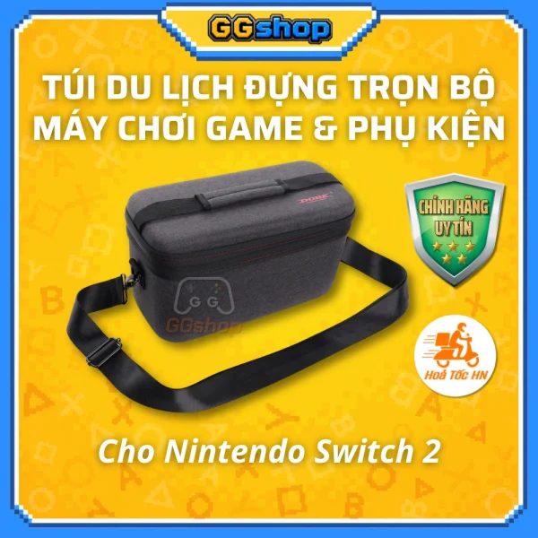 Túi Du Lịch Đựng Trọn Bộ Máy Chơi Game Nintendo Switch 2