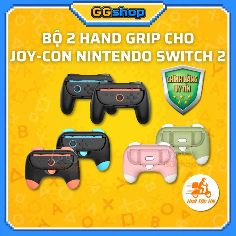 Bộ 2 Handgrip Cho Joy-Con Nintendo Switch 2 Chính Hãng DOBE